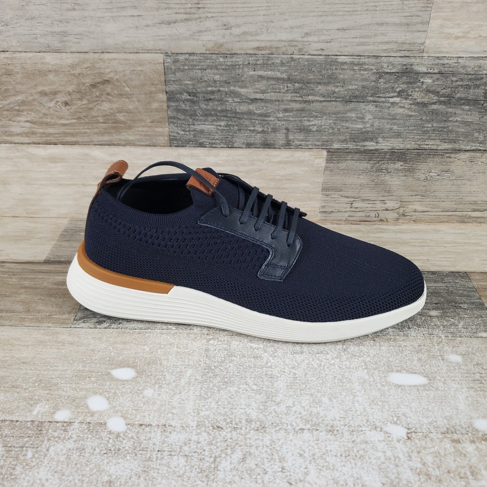 Wolf & Shepherd Swiftknit Derby Shoes Womens Sz 8 Navy Mesh Lace Up Sneakers